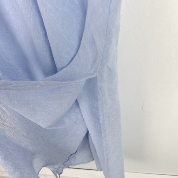 Joie Linen Blend Sleeveless Swim Cover.Blue Size M- worn once-a little big on me - Picture 8 of 14